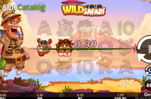 Οθόνη3. Wild Safari (Getta Gaming) Κουλοχέρης