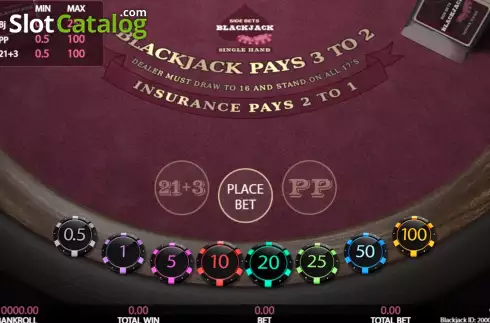 Οθόνη2. Blackjack Side Bets (Getta Gaming) Κουλοχέρης