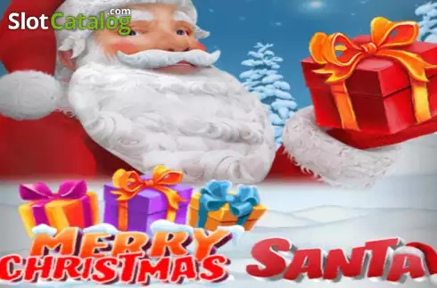 Merry Christmas Santa Λογότυπο Merry Christmas Santa Λογότυπο