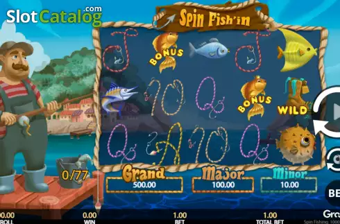 Οθόνη2. Spin Fish'in Κουλοχέρης 