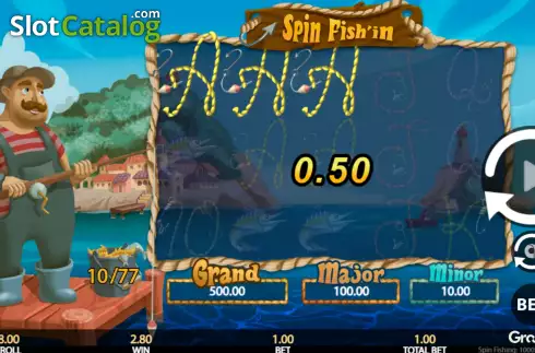 Οθόνη3. Spin Fish'in Κουλοχέρης 