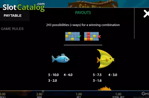 Οθόνη5. Spin Fish'in Κουλοχέρης 
