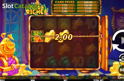 Οθόνη3. Piggy Riches (Getta Gaming) Κουλοχέρης