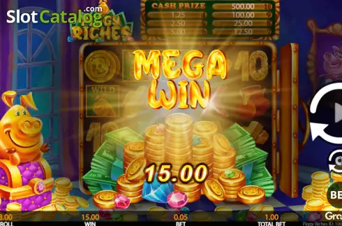 Οθόνη4. Piggy Riches (Getta Gaming) Κουλοχέρης