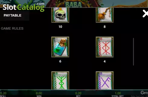 Οθόνη6. Baba Yaga's Bet Κουλοχέρης 
