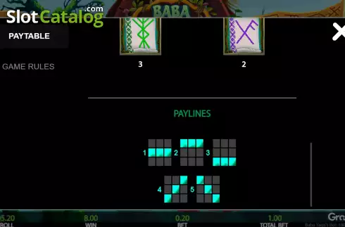 Οθόνη7. Baba Yaga's Bet Κουλοχέρης 