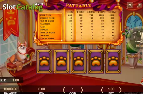 Οθόνη2. 10's or Better (Getta Gaming) Κουλοχέρης