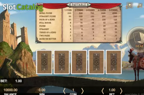 Οθόνη2. Jacks or Better (Getta Gaming) Κουλοχέρης