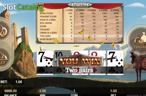 Οθόνη3. Jacks or Better (Getta Gaming) Κουλοχέρης