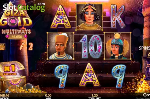 Οθόνη6. Giza Gold Κουλοχέρης 