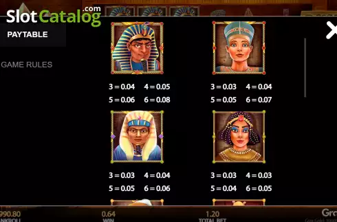 Οθόνη9. Giza Gold Κουλοχέρης 