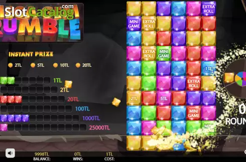 Οθόνη3. Mega Gem Rumble Κουλοχέρης