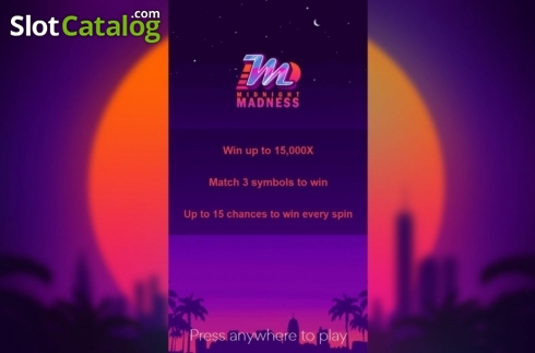 Οθόνη2. Midnight Madness Κουλοχέρης
