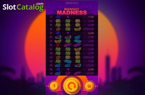 Οθόνη4. Midnight Madness Κουλοχέρης