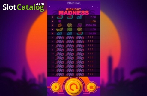 Οθόνη5. Midnight Madness Κουλοχέρης