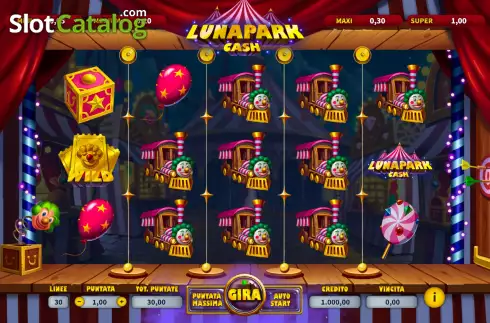 Οθόνη2. Lunapark Cash Κουλοχέρης