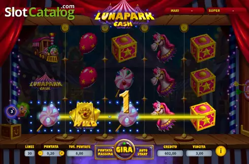 Οθόνη5. Lunapark Cash Κουλοχέρης