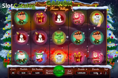Οθόνη2. Grinch Xmas Village Κουλοχέρης