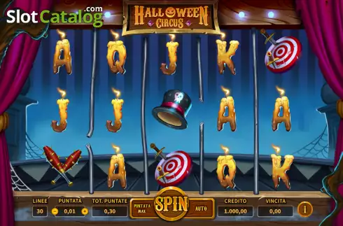 Οθόνη2. Halloween Circus Κουλοχέρης
