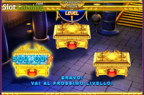 Οθόνη3. Pharaohs Secret (Giocaonline) Κουλοχέρης