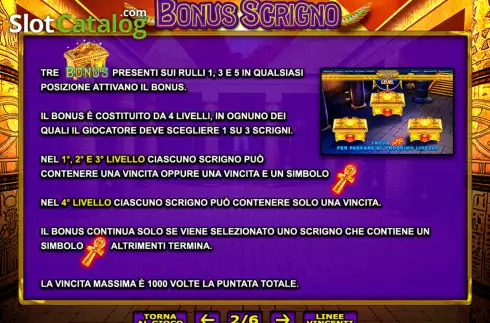 Οθόνη8. Pharaohs Secret (Giocaonline) Κουλοχέρης