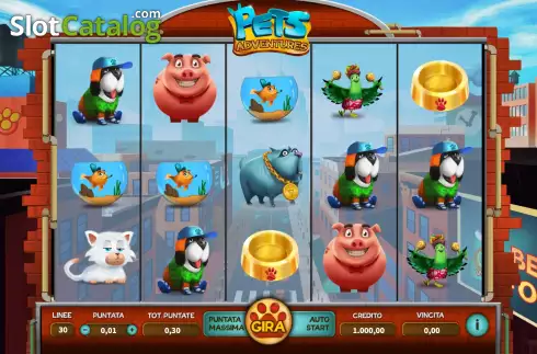 Οθόνη2. Pets Adventures Κουλοχέρης