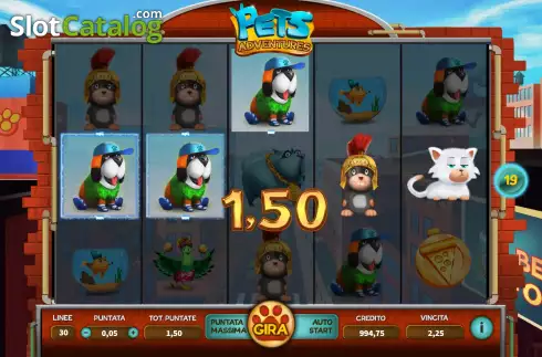 Οθόνη3. Pets Adventures Κουλοχέρης
