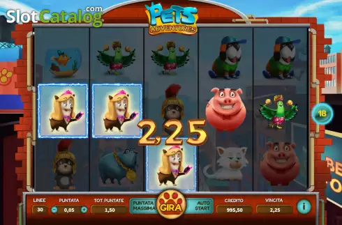 Οθόνη4. Pets Adventures Κουλοχέρης