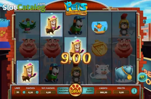 Οθόνη6. Pets Adventures Κουλοχέρης