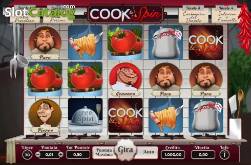 Οθόνη2. Cook & Spin Κουλοχέρης