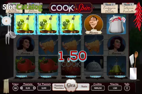 Οθόνη3. Cook & Spin Κουλοχέρης