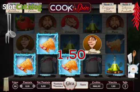 Οθόνη5. Cook & Spin Κουλοχέρης