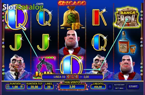 Οθόνη3. Chicago (Giocaonline) Κουλοχέρης