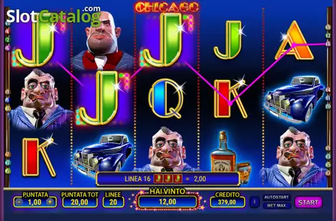 Οθόνη5. Chicago (Giocaonline) Κουλοχέρης