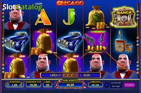 Οθόνη6. Chicago (Giocaonline) Κουλοχέρης