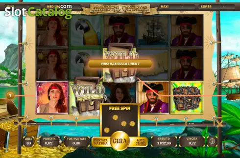 Οθόνη4. Pirates Queens Κουλοχέρης