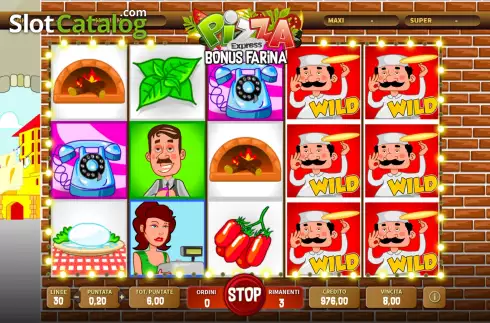 Οθόνη6. Pizza Express (Giocaonline) Κουλοχέρης