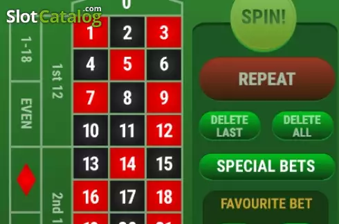 Οθόνη2. Instant Roulette (Giocaonline) Κουλοχέρης