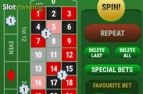 Οθόνη3. Instant Roulette (Giocaonline) Κουλοχέρης