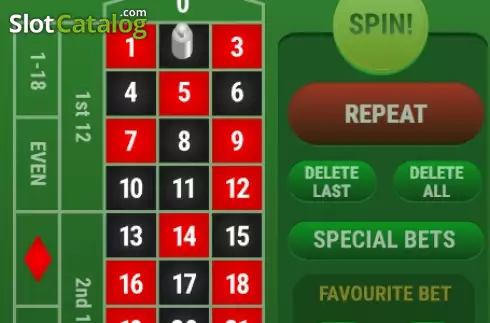 Οθόνη5. Instant Roulette (Giocaonline) Κουλοχέρης