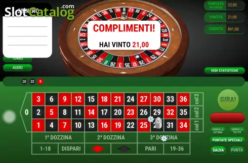 Οθόνη6. French Roulette (Giocaonline) Κουλοχέρης