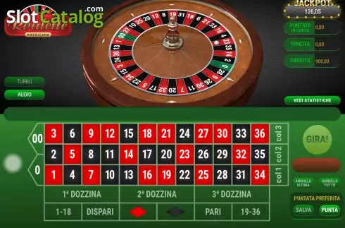 Οθόνη2. American Roulette (Giocaonline) Κουλοχέρης