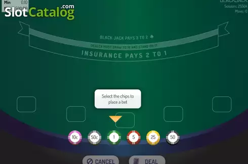 Οθόνη2. Blackjack (Giocaonline) Κουλοχέρης
