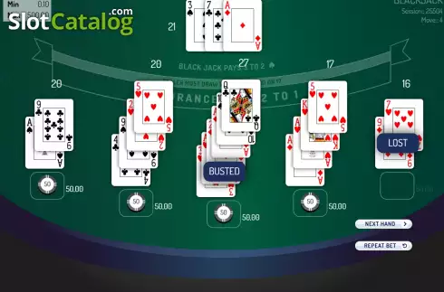 Οθόνη4. Blackjack (Giocaonline) Κουλοχέρης