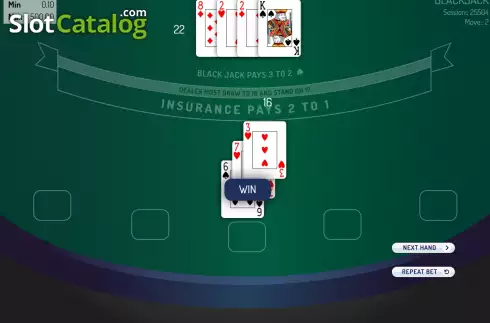 Οθόνη5. Blackjack (Giocaonline) Κουλοχέρης