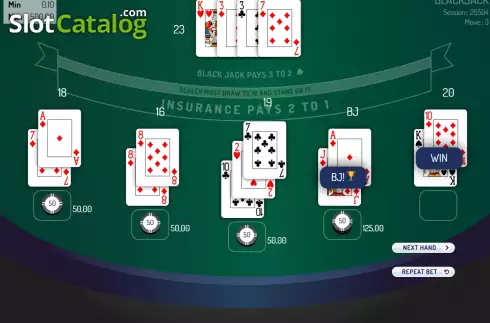 Οθόνη6. Blackjack (Giocaonline) Κουλοχέρης
