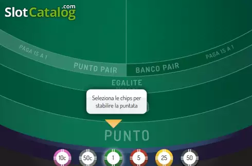 Οθόνη2. Punto Banco (Giocaonline) Κουλοχέρης