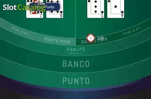 Οθόνη3. Punto Banco (Giocaonline) Κουλοχέρης