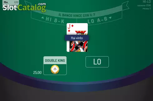 Οθόνη4. Hi-Lo (Giocaonline) Κουλοχέρης