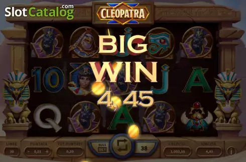 Οθόνη5. Cleopatra (Giocaonline) Κουλοχέρης
